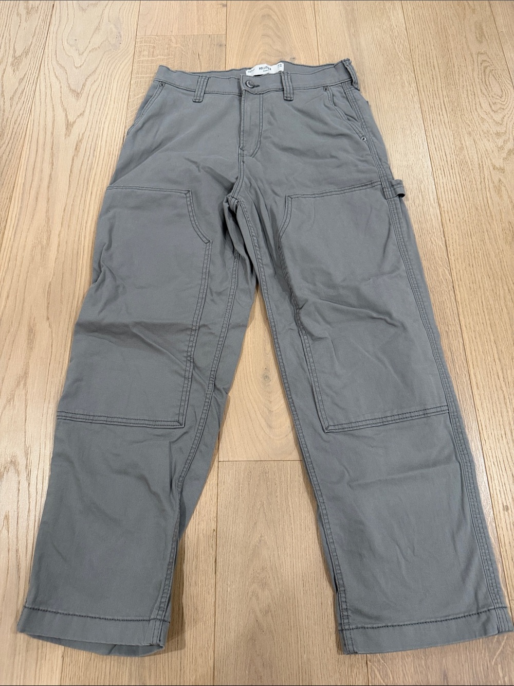 Hollister Men's Gray Cargo Utility Pants Size 30 X 30